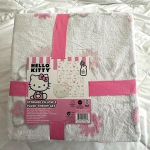 hello kitty blanket and pillow